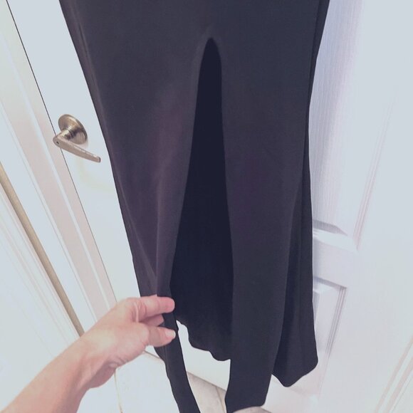 City Studio Long Maxi Black & Silver Formal Dr.-NWT-Sz 3-Shine-Prom-Dance-Cruise - Picture 8 of 16